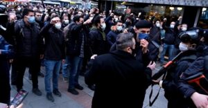 Protest studentów uniwersytetu Boğaziçi