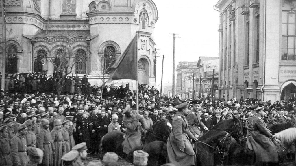 105. rocznica rosyjskiej rewolucji socjalistycznej o wolność i nadzieję