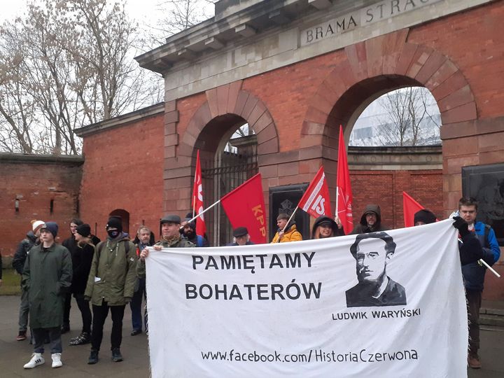 137. rocznica stracenia 4 Proletariatczyków na stokach Cytadeli Warszawskiej