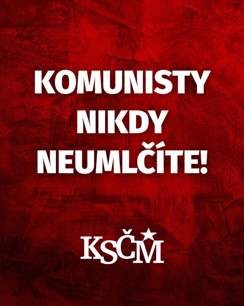 KPP przeciwko represjom politycznym w Republice Czeskiej