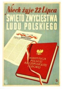 PKWN, Konstytucja PRL i Pałac Kultury i Nauki