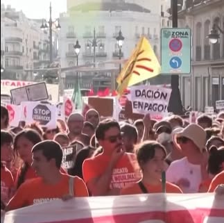 Hiszpanie walczą o prawo do mieszkania